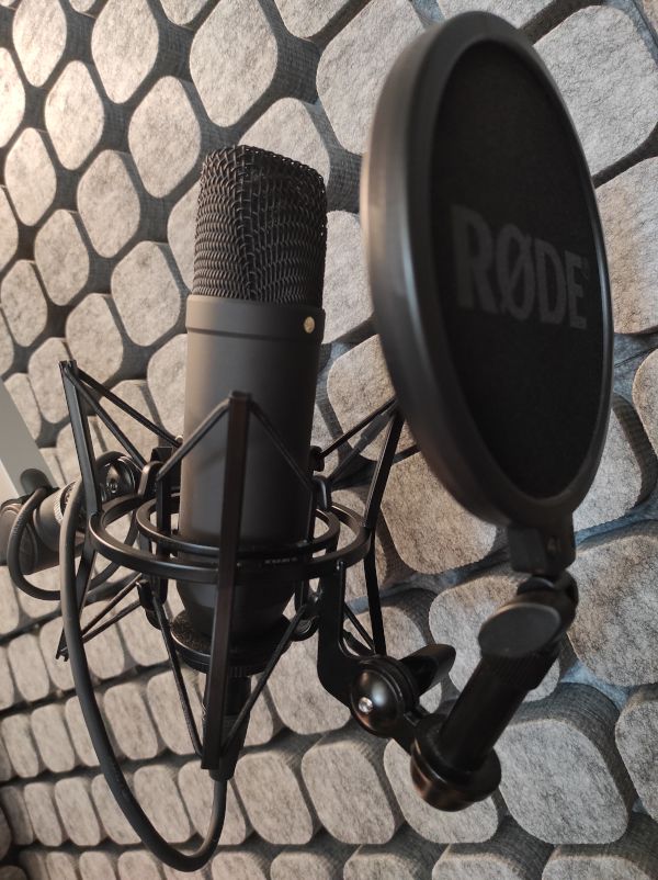 Mon microphone Rode NT1